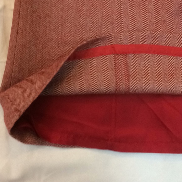 Last Chance! J. Crew red wool skirt - Picture 6 of 7